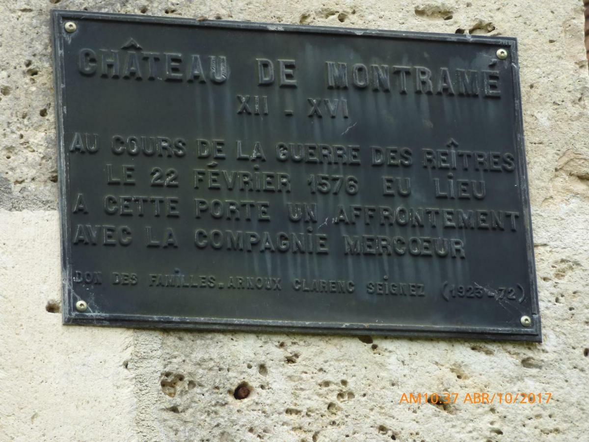 Chateau De Montrame Soisy-Bouy Exterior foto